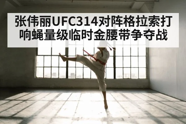 张伟丽UFC314对阵格拉索打响蝇量级临时金腰带争夺战